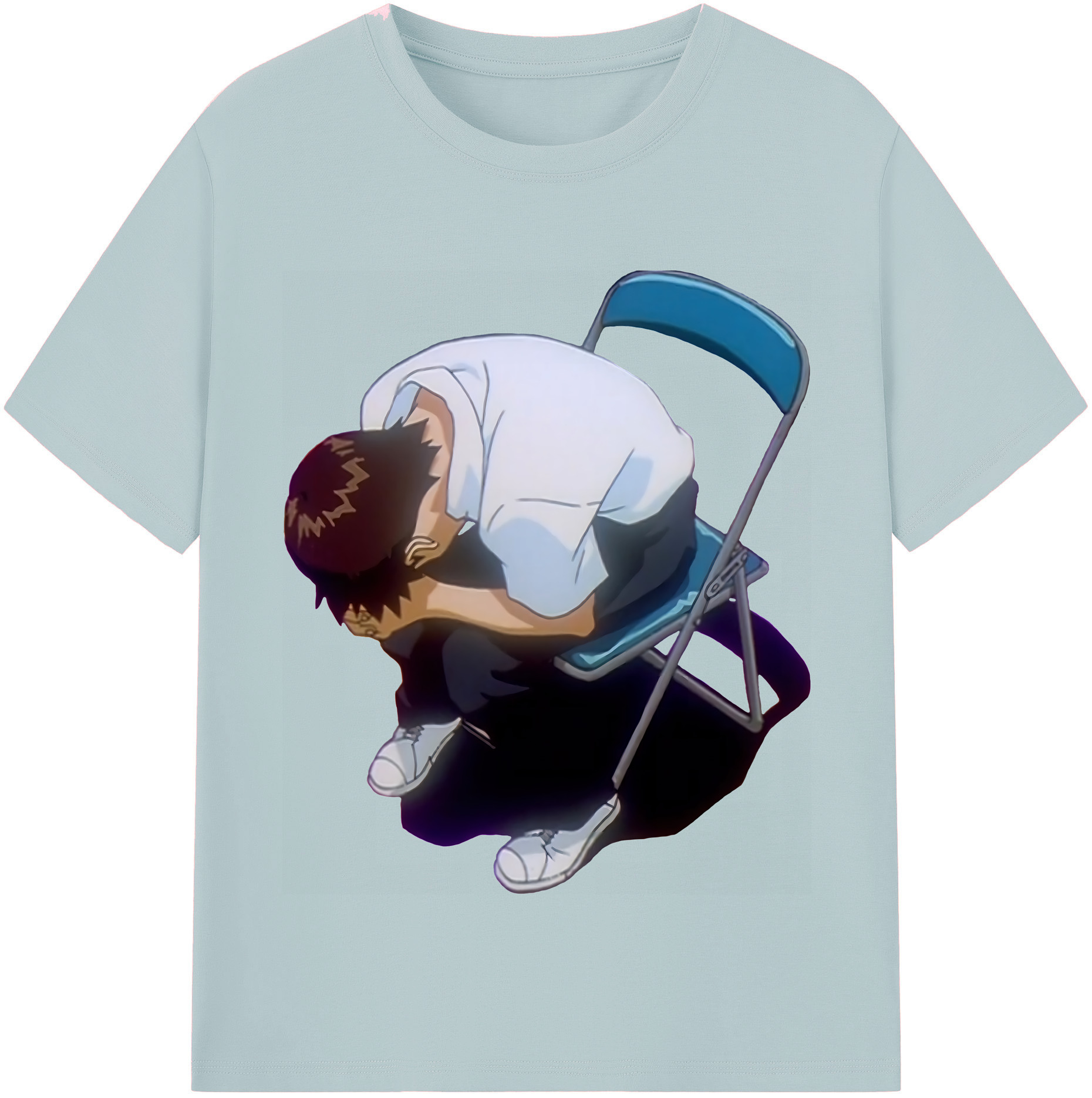 （画像用） EVA 新世紀エヴァンゲリオン 綿100％半袖Tシャツ（フロントプリント）